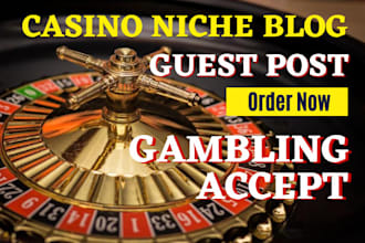 do guest post for sports, game and entertainment niche