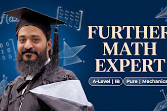 be your expert further mathematics tutor for a levels