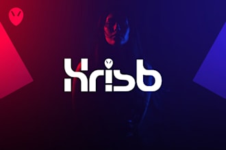 design music, band, dj logo