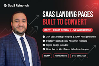 rewrite and design your saas landing page