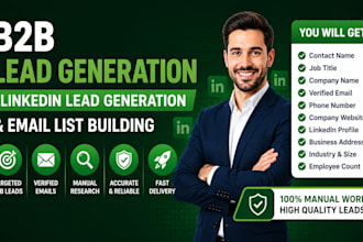 do b2b lead generation, and email list building