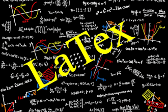 convert your document into latex
