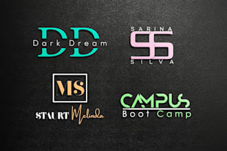 design a clean, vintage, typography logo