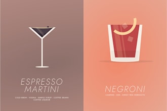 design retro vintage poster