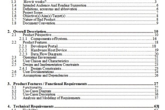 do srs documentation with all diagrams professionally