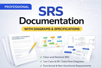 create professional srs documentation with diagrams for your project
