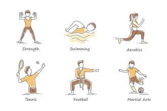 design  hand drawn icons for you