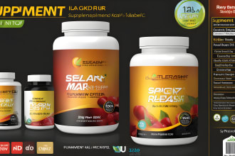 do supplement label design,product label,protein label