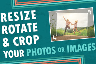 resize, rotate and crop your photo or image files