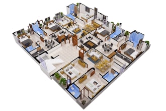design a stunning 3d floor plan within 24 hours