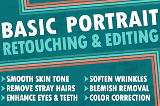 do basic portrait retouching