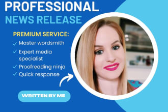 write you an effective news release