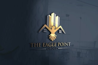 real estate, construction, property, mortgage logo design
