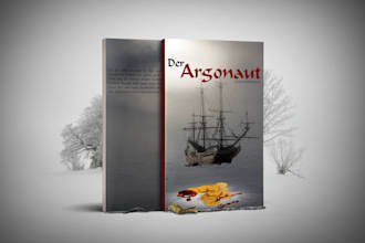 do book layout and formatting with cover design