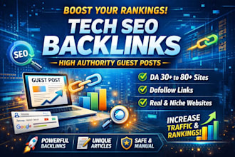 build powerful tech backlinks with premium tech guest posts