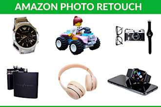 do amazon product images retouch or editing