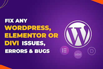 fix wordpress bugs, issues and errors