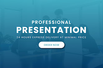 create a professional powerpoint presentation