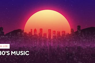 be your pop and 80s music producer