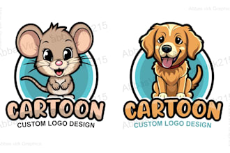 do premium mascot cartoon logo