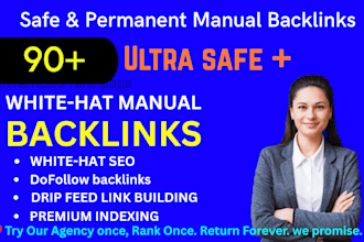 ,our agency will create 90 pr9 SEO backlinks, dofollow link building