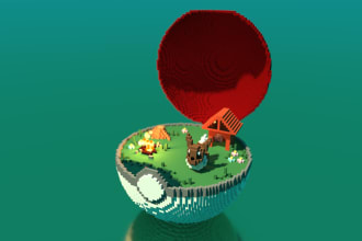 make a personalized 3d pokeball with pokemon
