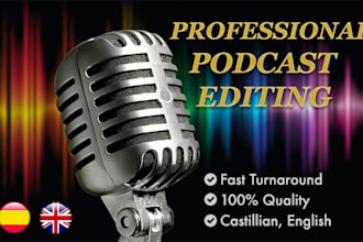 professionally edit your podcast