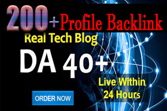 do make 50 pr9 seo  backlink