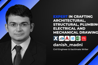 draw and design architectural, structural, mep and hvac drawings