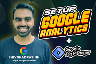 set up google tag manager and analytics