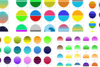 offer more than 120 sunset vintage circles for pod