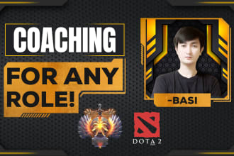 be your immortal dota 2 coach with sure improvement