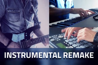 produce an instrumental recreation for a cover