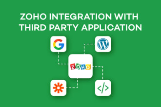 integrate zoho and third party application using API