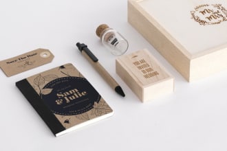 design unique eye catching logo and stationary for your company