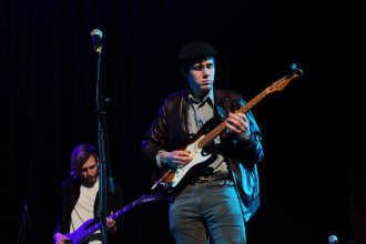produce an acoustic, electric or bass guitar track