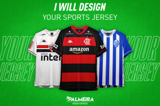 design your soccer or football jersey or kit