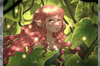 draw random style llustration
