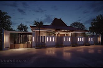 create architectural 3d image