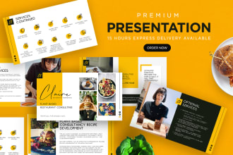 design powerpoint presentation and google slides