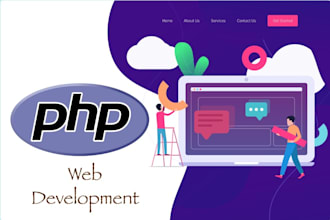 fix bugs, design and develop PHP website or applications