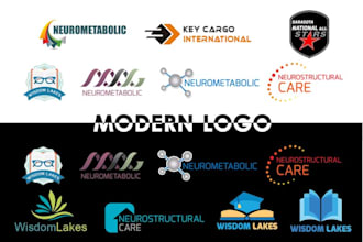 create modern logo just 24 hrs