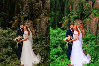 do wedding, newborn, family photo editing