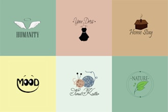 design a minimalist iconic brand logo