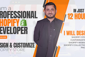 customize shopify store and shopify website