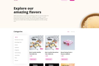 do ecommerce, web app with php laravel, bootstrap, mysql,