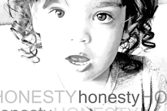 design you an artistic and beautiful poster with your photo and your words