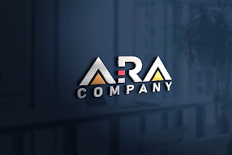 create a professional modern logo for your brand