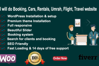 do booking, car rental, umrah, flight, travel website