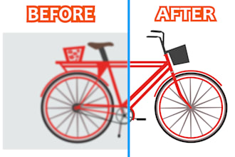 do manually vectorize logo or convert image to vector
